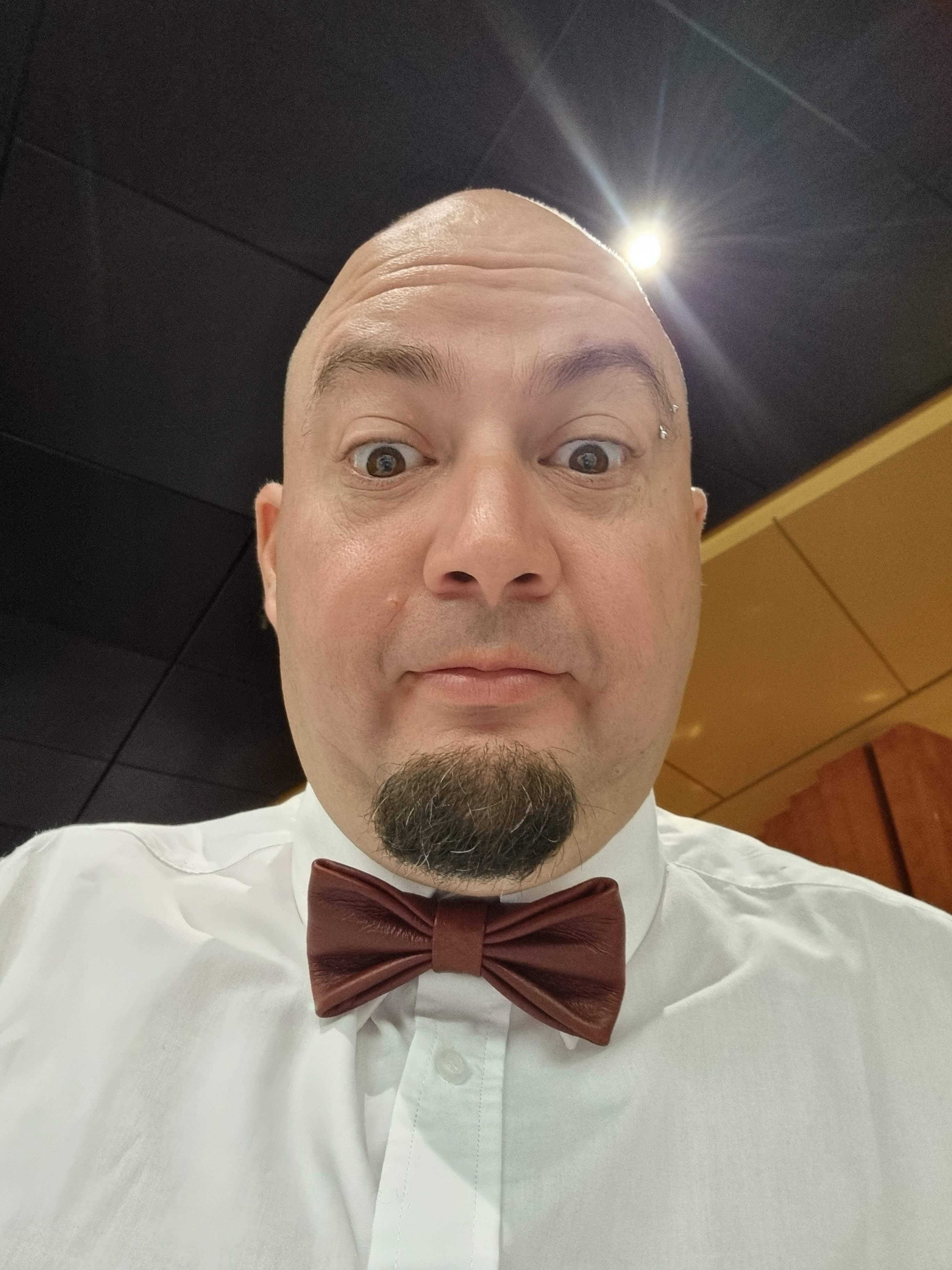 Portrait photo of Hardus Havenga wearing a bow tie